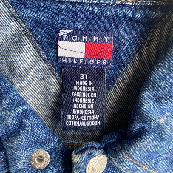 Tommy Hilfiger Denim Jacket 3T Vintage - Picture 2 of 8